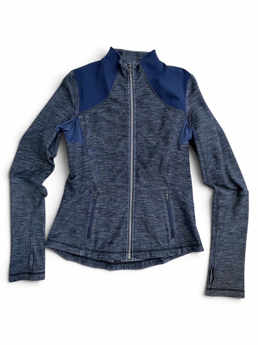 Lululemon Forme jacket in Blue Heather